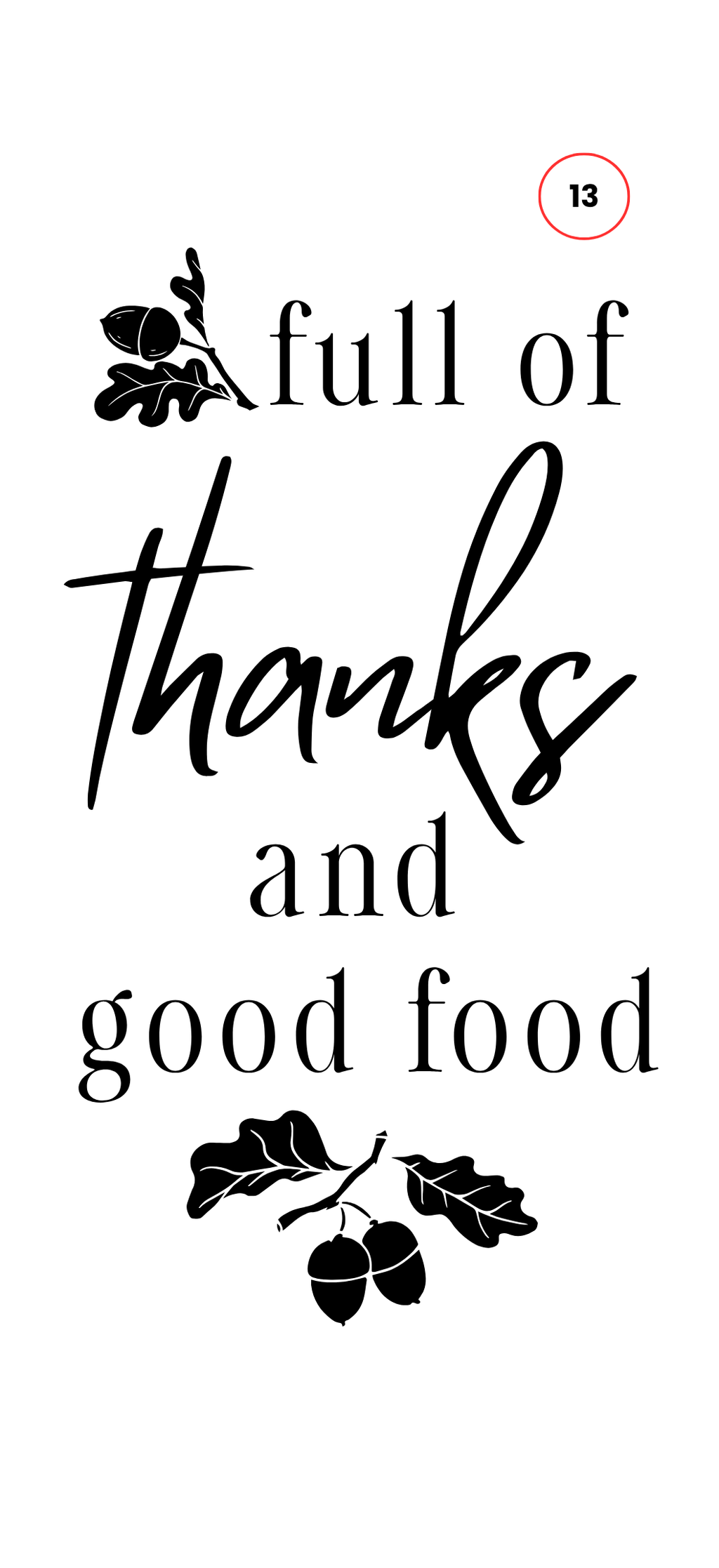 Custom Holiday Signs + Trays