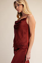 Beth Lace Trim Tank