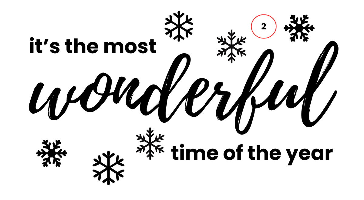 Custom Holiday Signs + Trays
