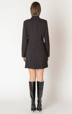 Double Breasted Blazer Dress