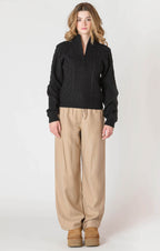 Chalet Cable Half Zip Sweater