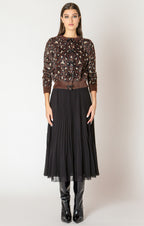 Soft Touch Patterned Cardigan