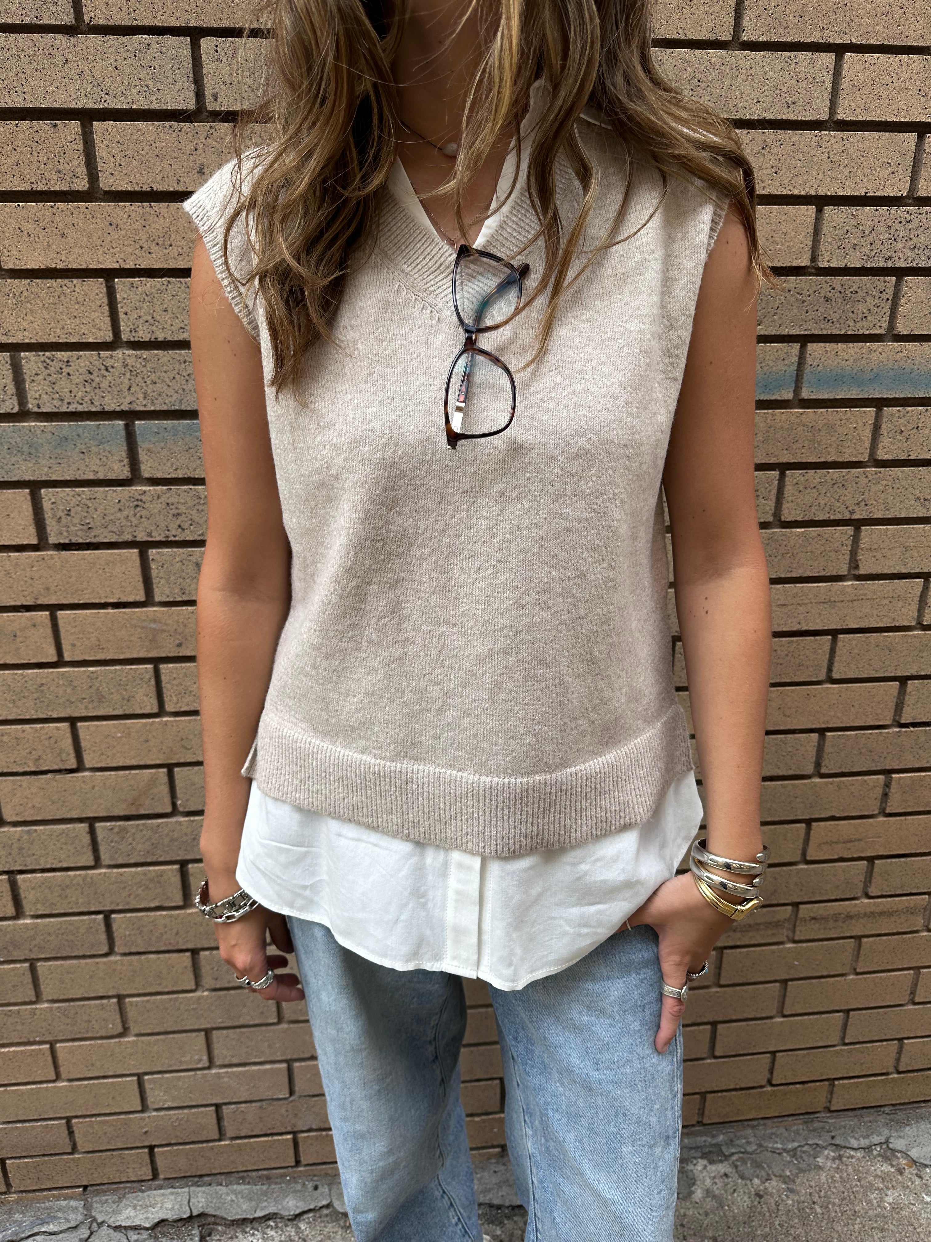 Cambridge Layered Sweater Vest