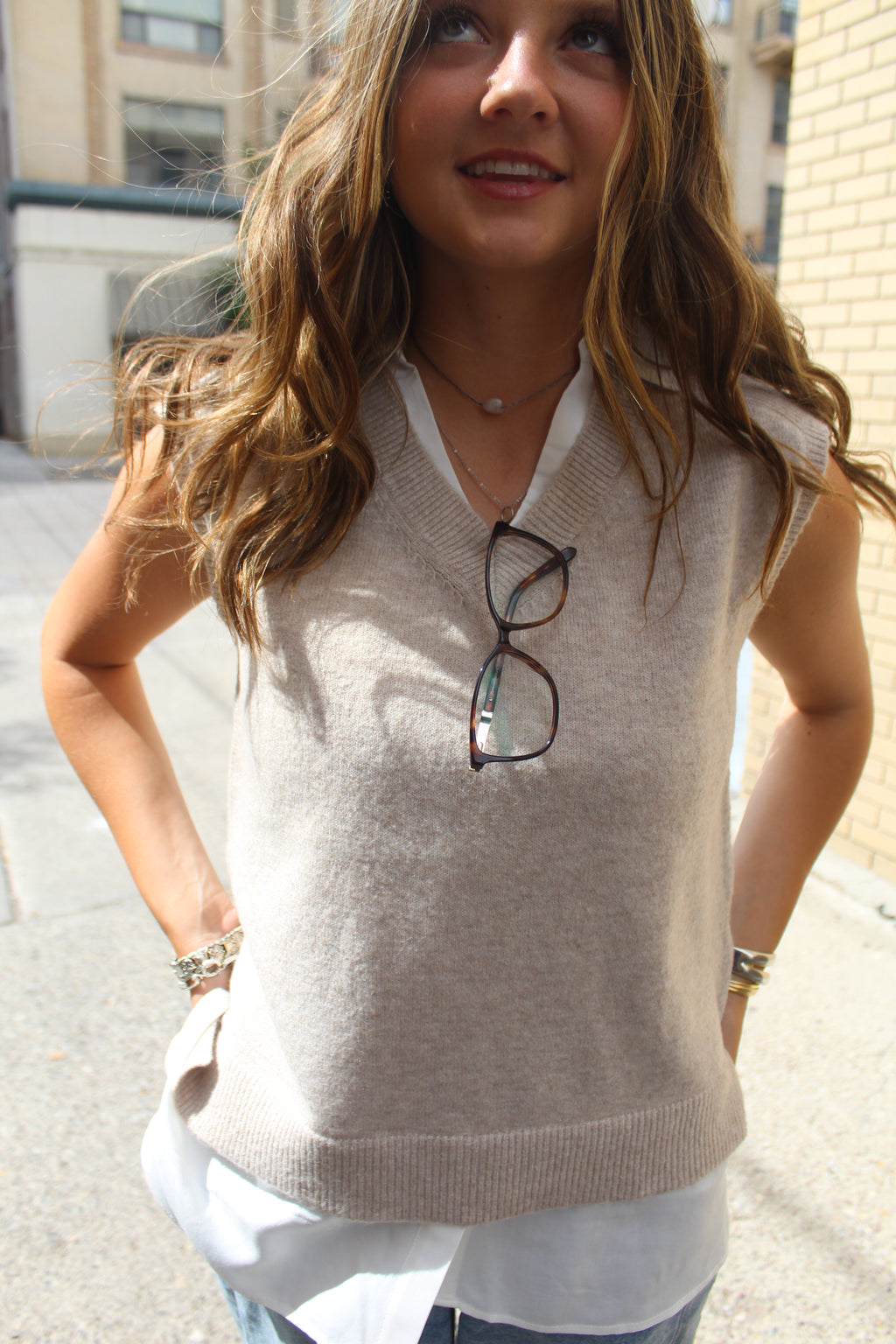 Cambridge Layered Sweater Vest