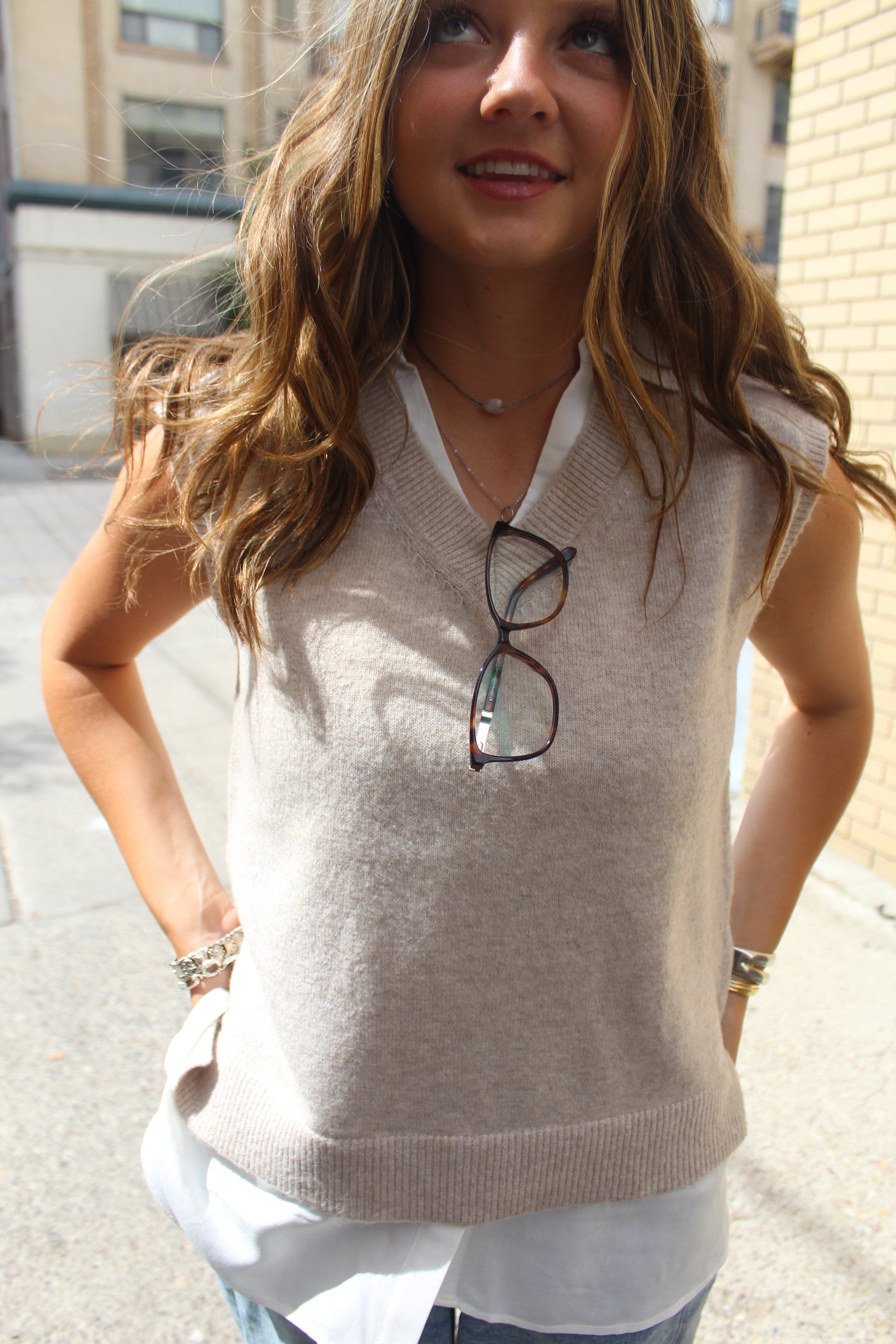 Cambridge Layered Sweater Vest