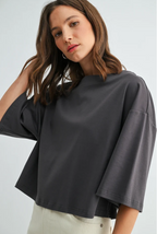 Elevated Drop Shoulder Tee