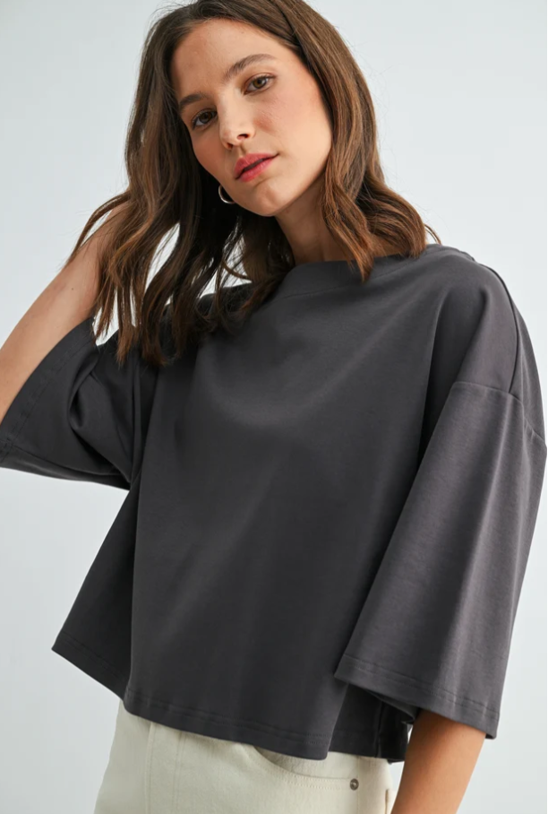 Elevated Drop Shoulder Tee