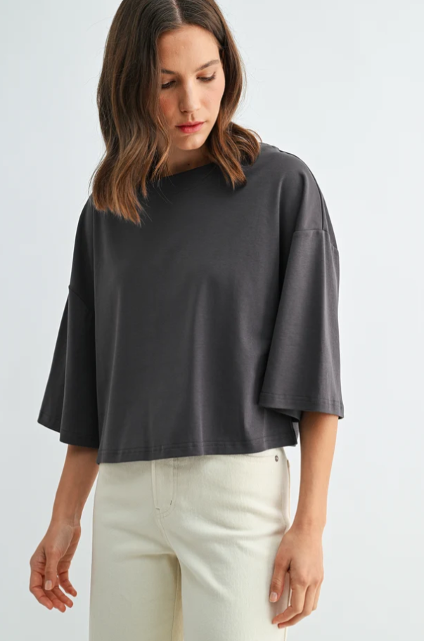 Elevated Drop Shoulder Tee