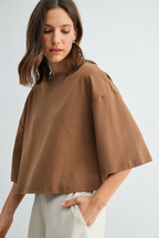 Elevated Drop Shoulder Tee