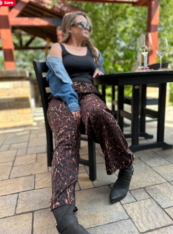 Leopard Print Pant
