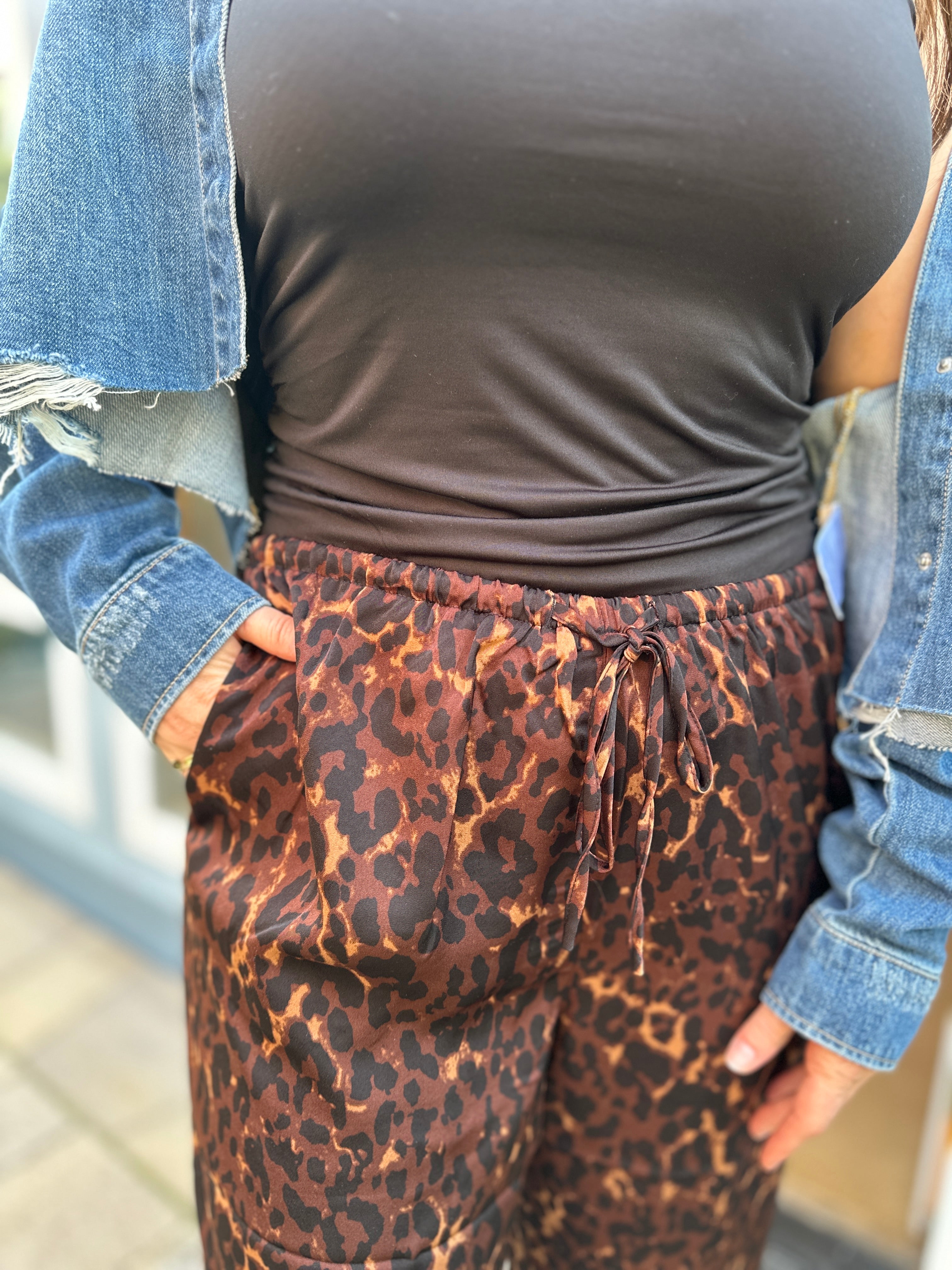 Leopard Print Pant