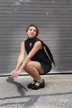 Midnight Muse Scarf Vest