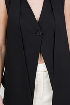 Midnight Muse Scarf Vest
