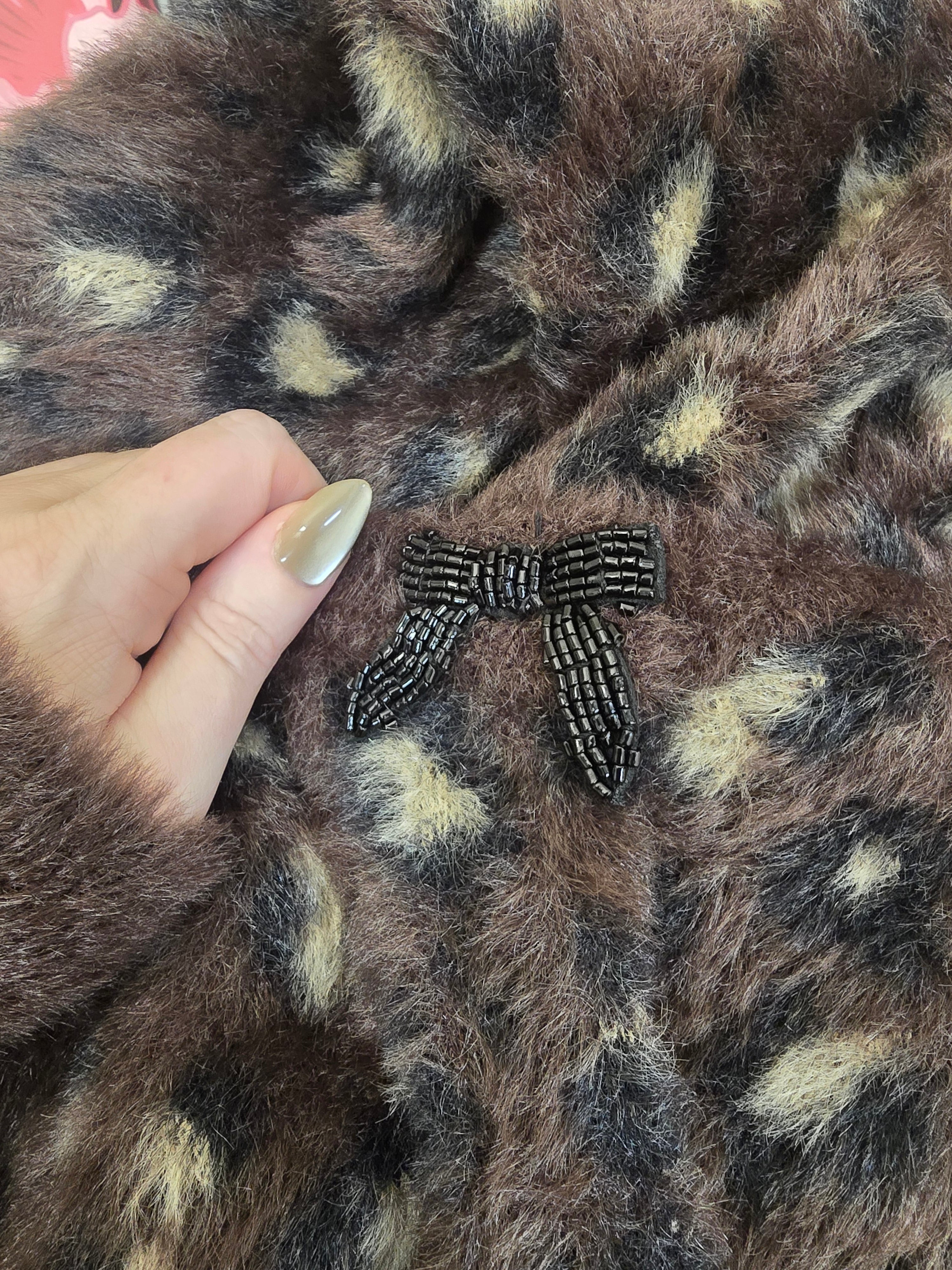 Soft Touch Patterned Cardigan